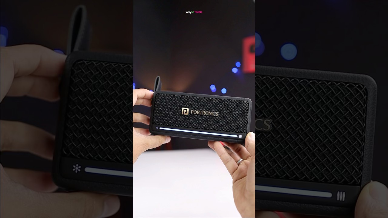 Portronics Harmony Mini 25W Bluetooth Speaker Under ₹3000 🔊