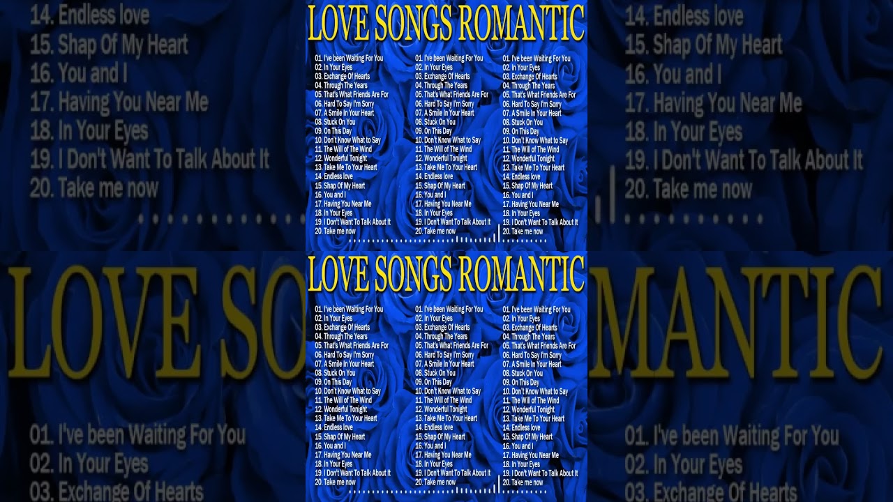 Best Relaxing Love Songs from the 80s & 90s 🎶