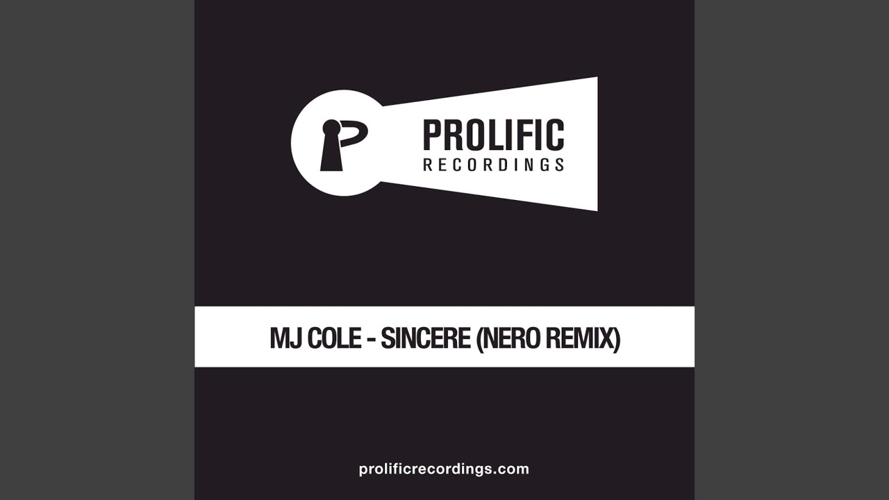 MJ Cole - Sincere (Nero Remix) 🎶
