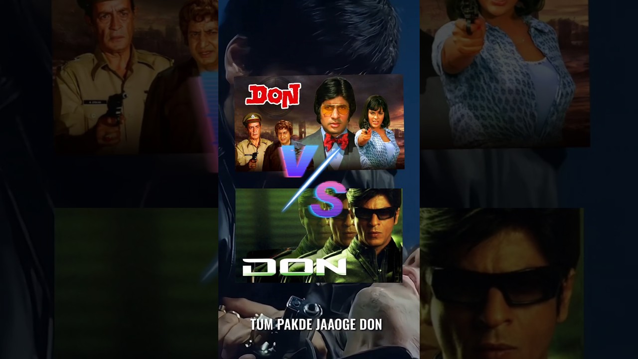 Comparison of Iconic Dialogues from Don Featuring Shahrukh Khan and Amitabh Bachchan