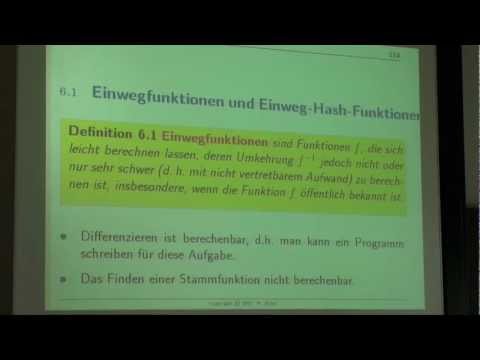 Datensicherheit Vorlesung Nr. 12