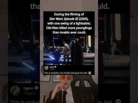 During the filming of Star Wars: Episode II (2005), with one swing of a lightsaber, Obi-Wan