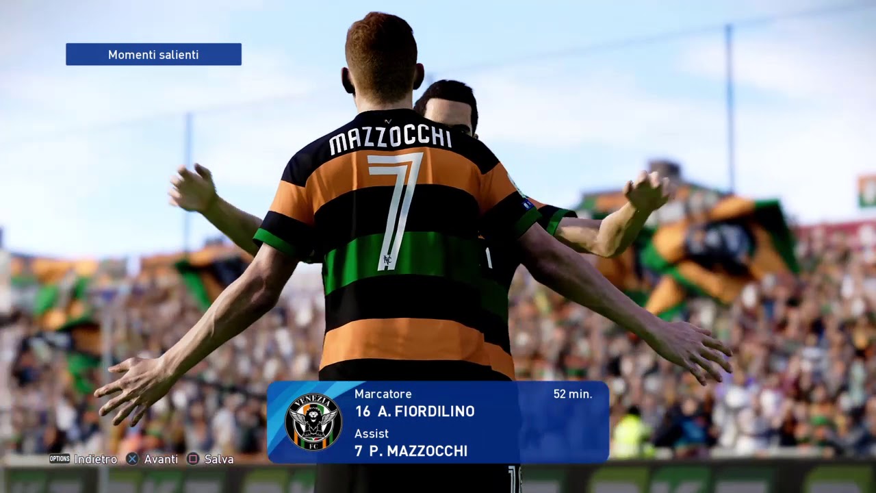 PES 2021 Master League: Venezia vs Salernitana 2-0 | Serie B 2020/21 Highlights ⚽