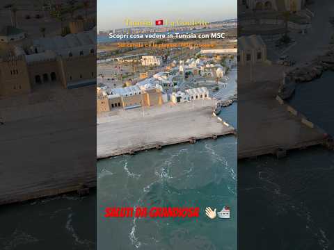 #tunisia #travelvlog #youtubeshorts #yshorts #mscgrandiosa #msccruise #msc2023 #mare #msccrociere