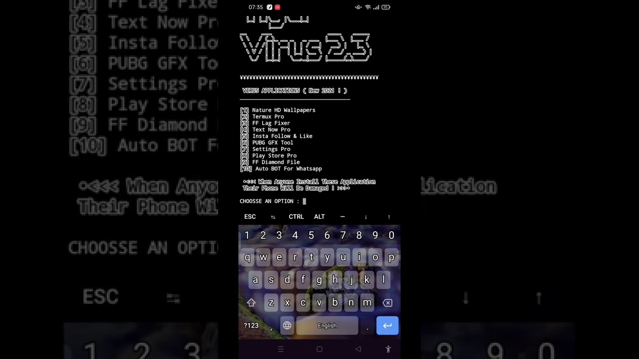 How to Create a Virus Using Termux: A Step-by-Step Guide π