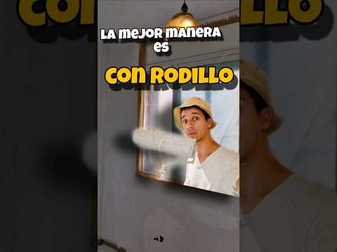 Cómo Pintar una Pared con Rodillo: Guía Rápida y Fácil" #pintura #carpinteria #decoracion #bricolage