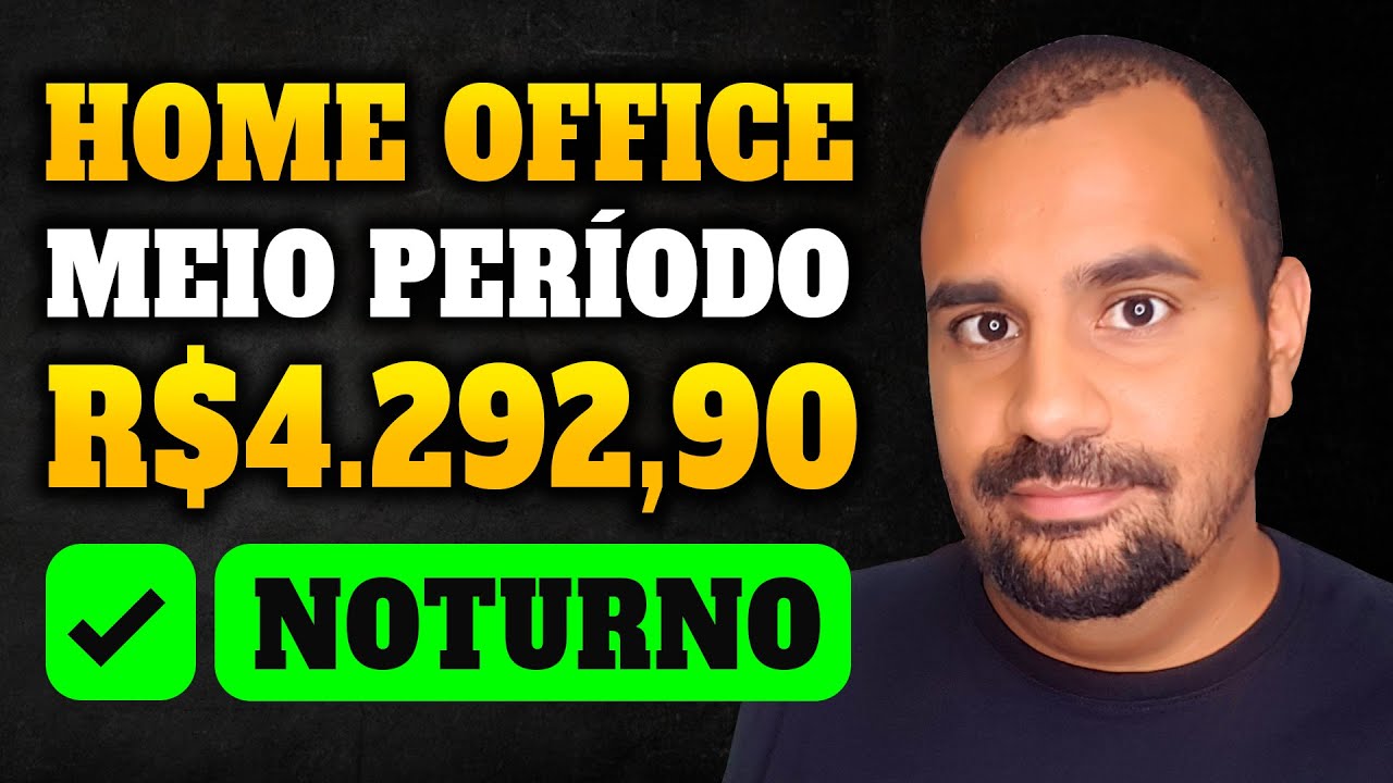 TOP 7 Top 7 Empresas para Trabalhar Meio Perรญodo em Casa ร Noite ๐