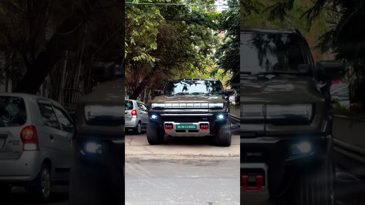 Hummer EV's Impressive Arrival in India 🚗