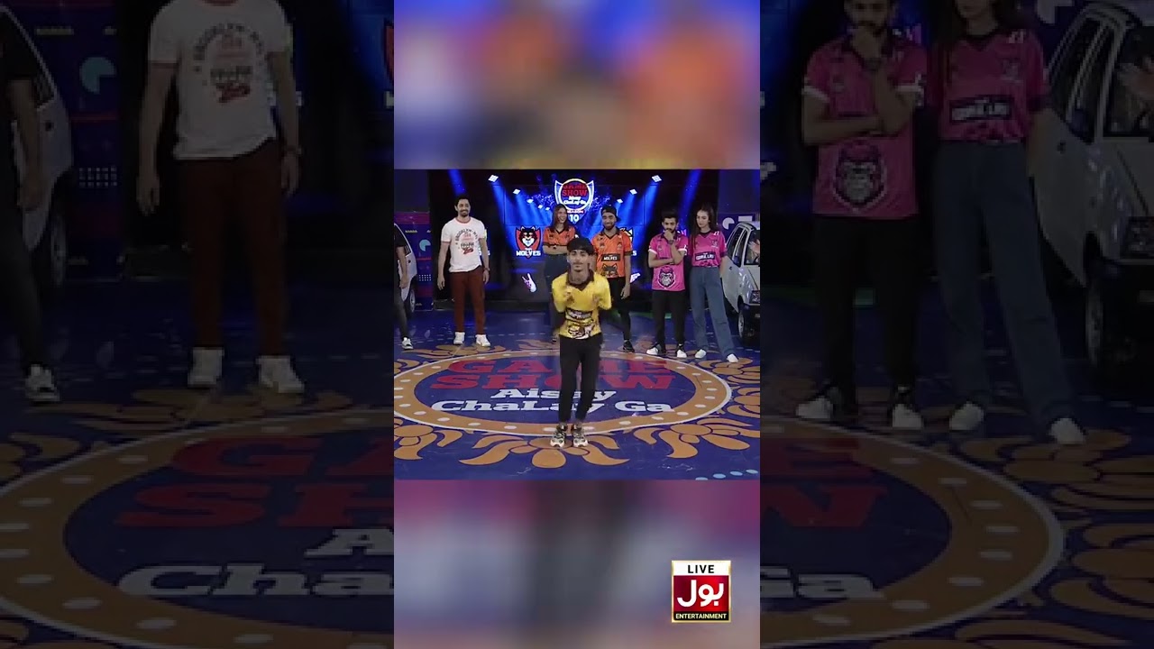 Zain Asmer Performs Dance on Game Show | YouTube Shorts
