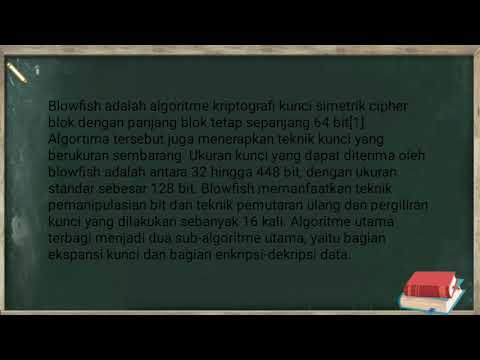 Blowfish encryption algorithm #TIUMJember #UMJjember #KeamananKomputer #MateriBerkualitas