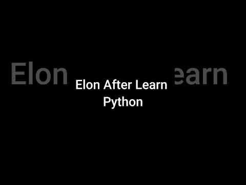 Power of python with Elon musk 🔥 #shorts #viral #programming