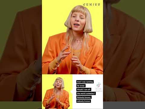 GENIUS Aurora singing Runaway lyrics. #aurora #runaway #genius