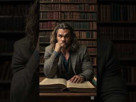 Jason Momoa as a Librarian | A Surprising Role Reversal in an Ancient Library