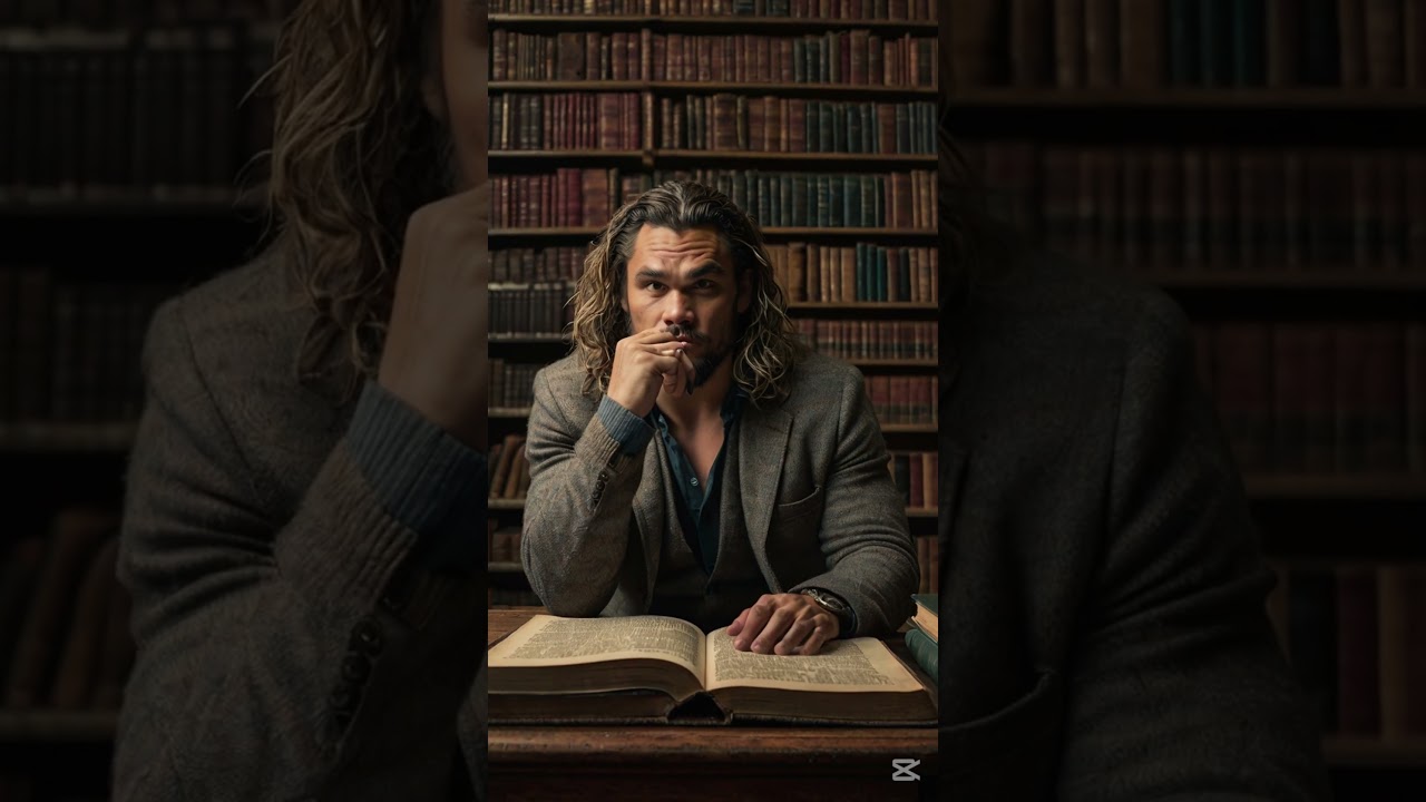 Jason Momoa Surprises as a Librarian in an Epic Role Reversal 📚