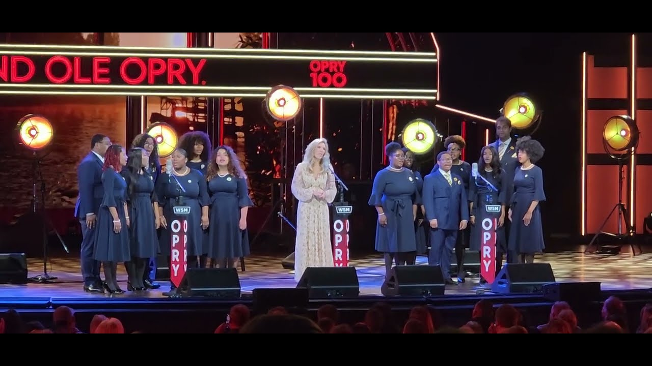 Alison Krauss & Fisk Jubilee Singers at Grand Ole Opry 🎶