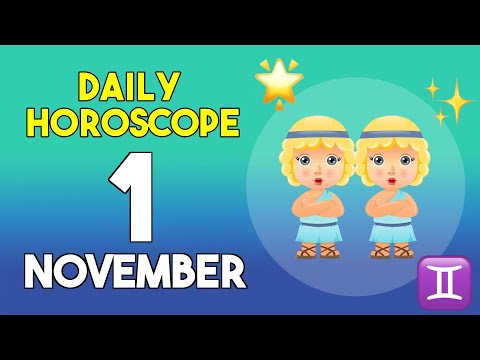 Gemini horoscope today - November 1, 2025
