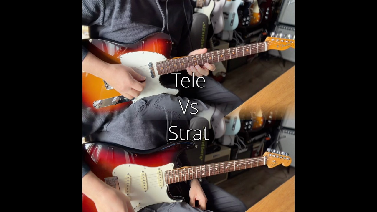 Fender American Telecaster vs Stratocaster ๐ธ