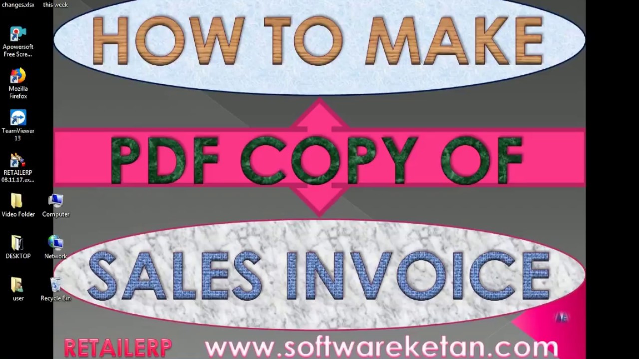 Create a PDF Copy of Your Sales Invoice Easily 📄