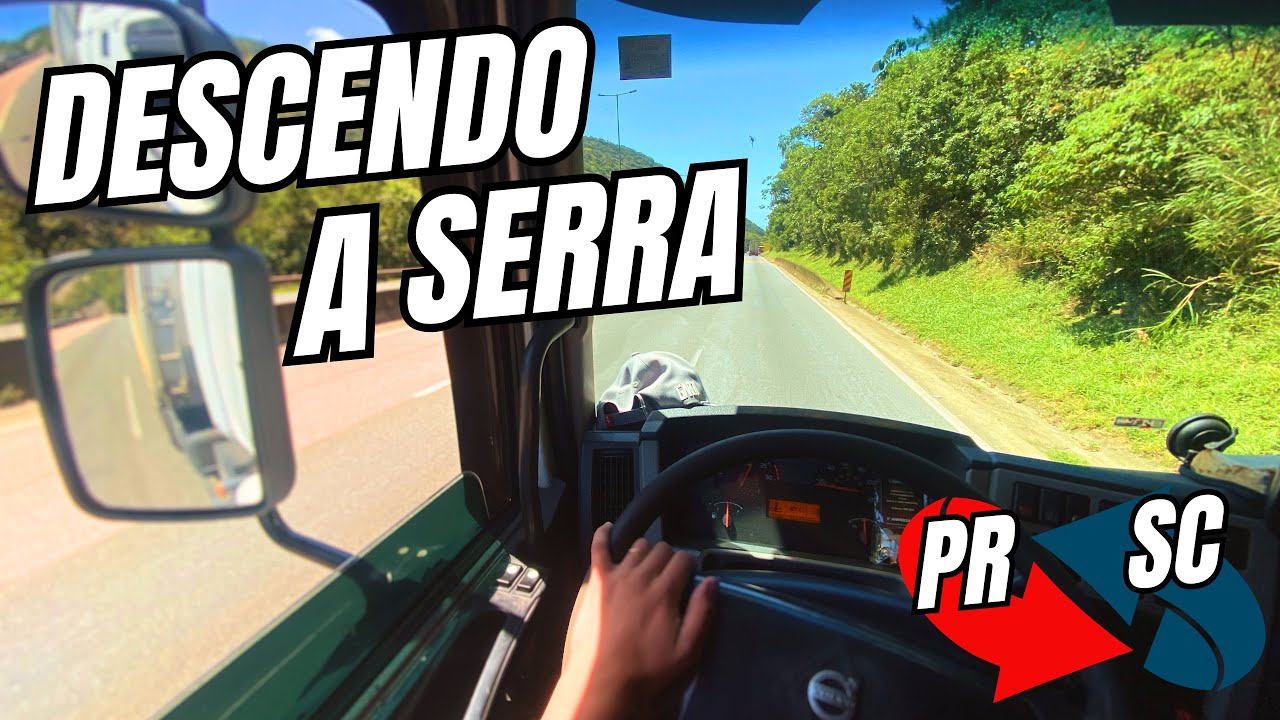 Primeira Descida da Serra com a Carreta no VM 🚛