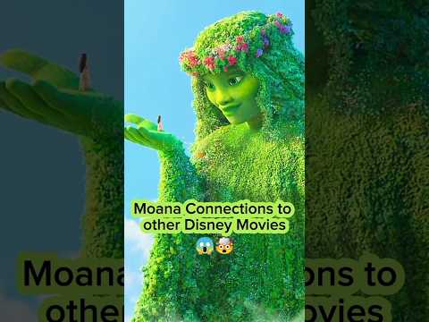 Moana movie connections to other Disney movies (Wait for crazy ending)π±