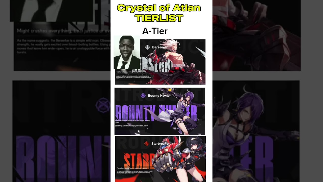 Atlan Crystal Tier List 📊