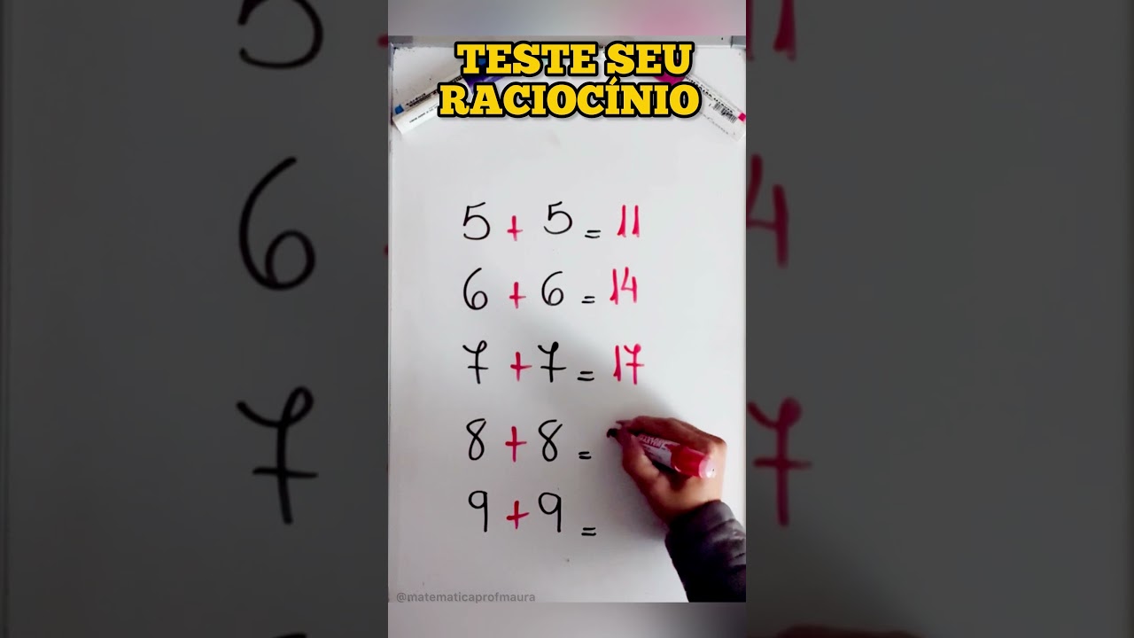 Desafie seu raciocínio lógico em matemática