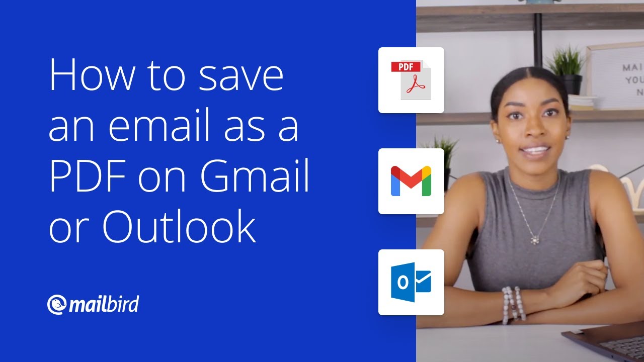 Guide to Saving Emails as PDFs in Gmail and Outlook