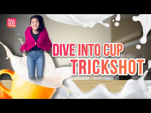Create a Diving into Cup TrickshotπββοΈπ΅ (InShot Tutorial)