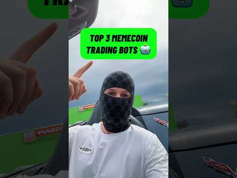 Top 3 Memecoin Trading Bots 🤖#memecoin #crypto #solana #cryptocurrency