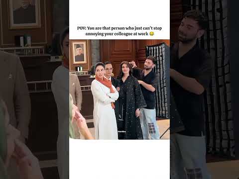 BTS of case no. 9 ๐คญ #sabaqamar #faysalquraishi #funny