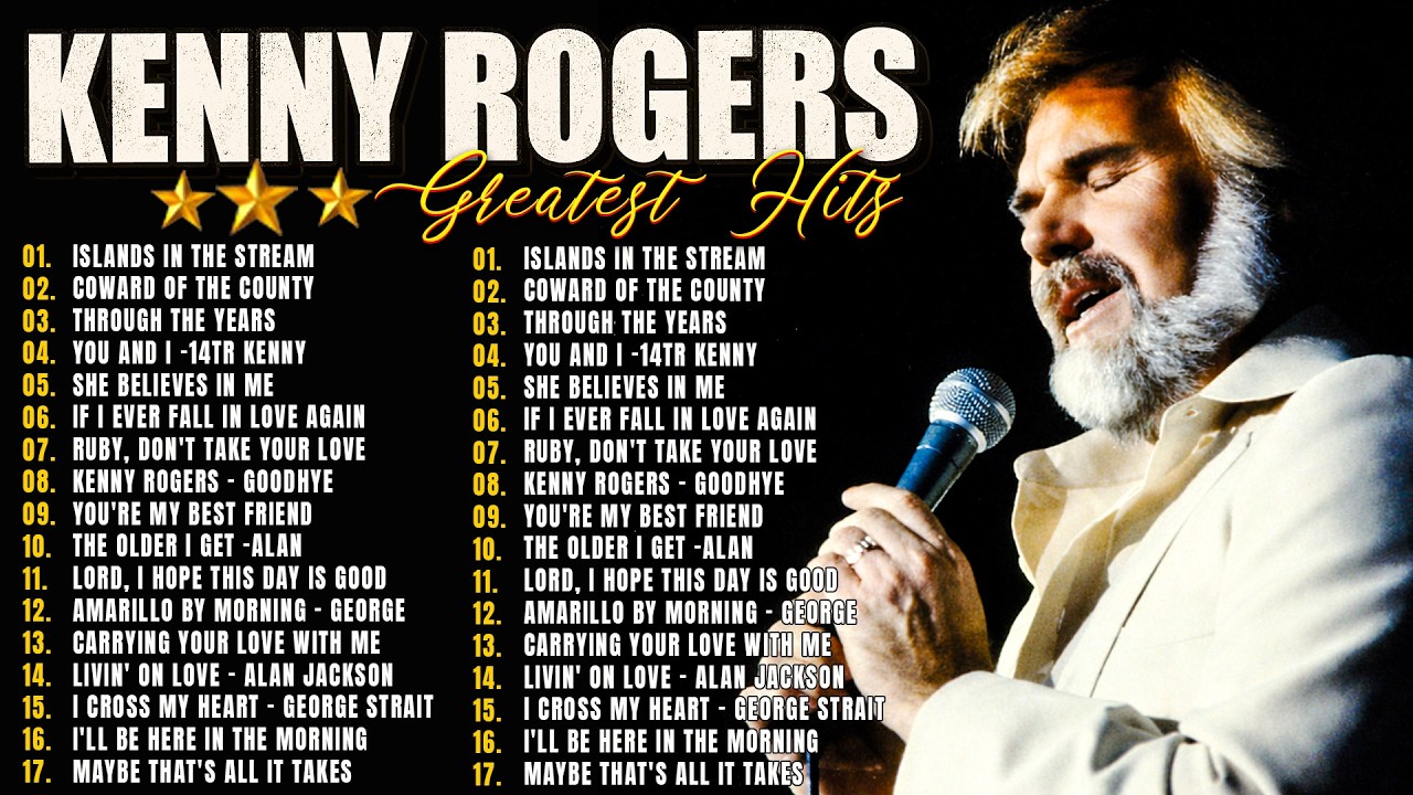 Greatest Hits Kenny Rogers Of All Time 🔥 Legendary Country Love Songs 🎸 Timeless Country Playlist