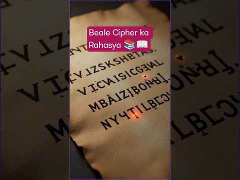 Beale Cipher ka Rahasya 💰 | Kya Yeh Khazana Asli Hai? #shorts #facts #factsvideo