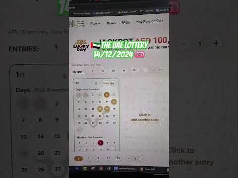 #TheUAELottery #LiveDraw | 14/12/2024 #TheUAELottery #lotterywinner #DUBAINEWDRAW @theuaelottery