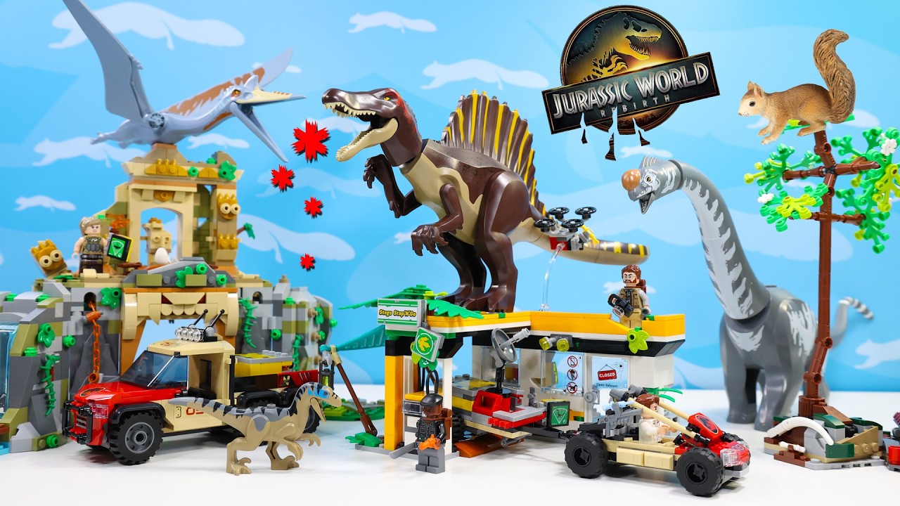 Jurassic World Rebirth LEGO Sets & New Dinosaurs π¦