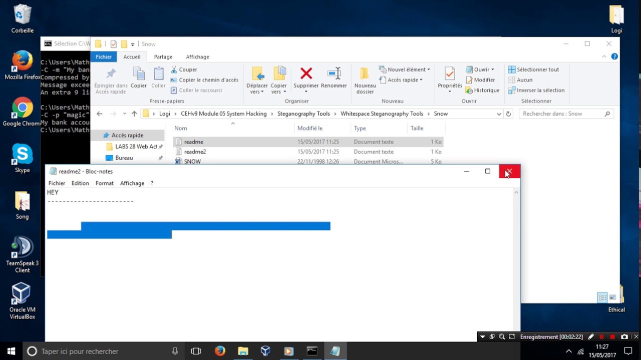 LABS 28: Mastering White Space Steganography to Conceal Data in Network Communications ๐ต๏ธโโ๏ธ