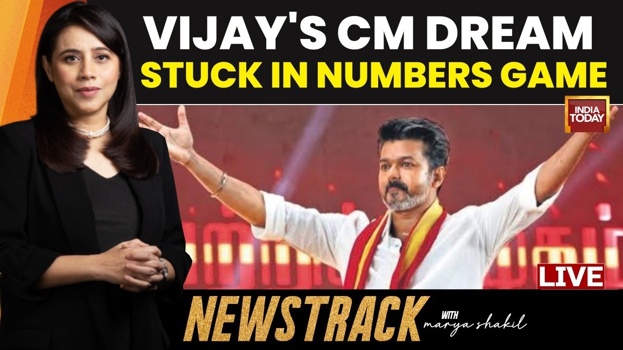 Tamil Nadu Govt Formation LIVE: Will TVK's Vijay Have The Numbers To Form Govt? | NewsTrack LIVE