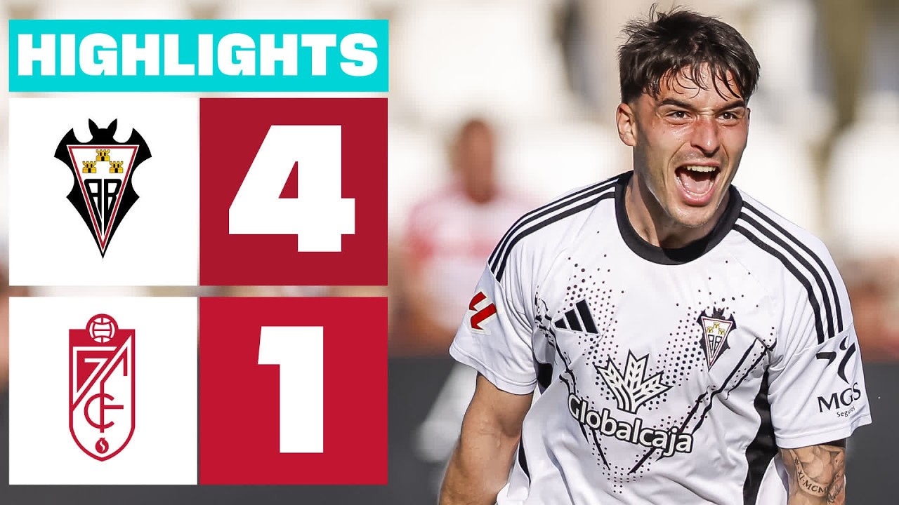 ALBACETE BP 4 - 1 GRANADA CF | RESUMEN LALIGA HYPERMOTION