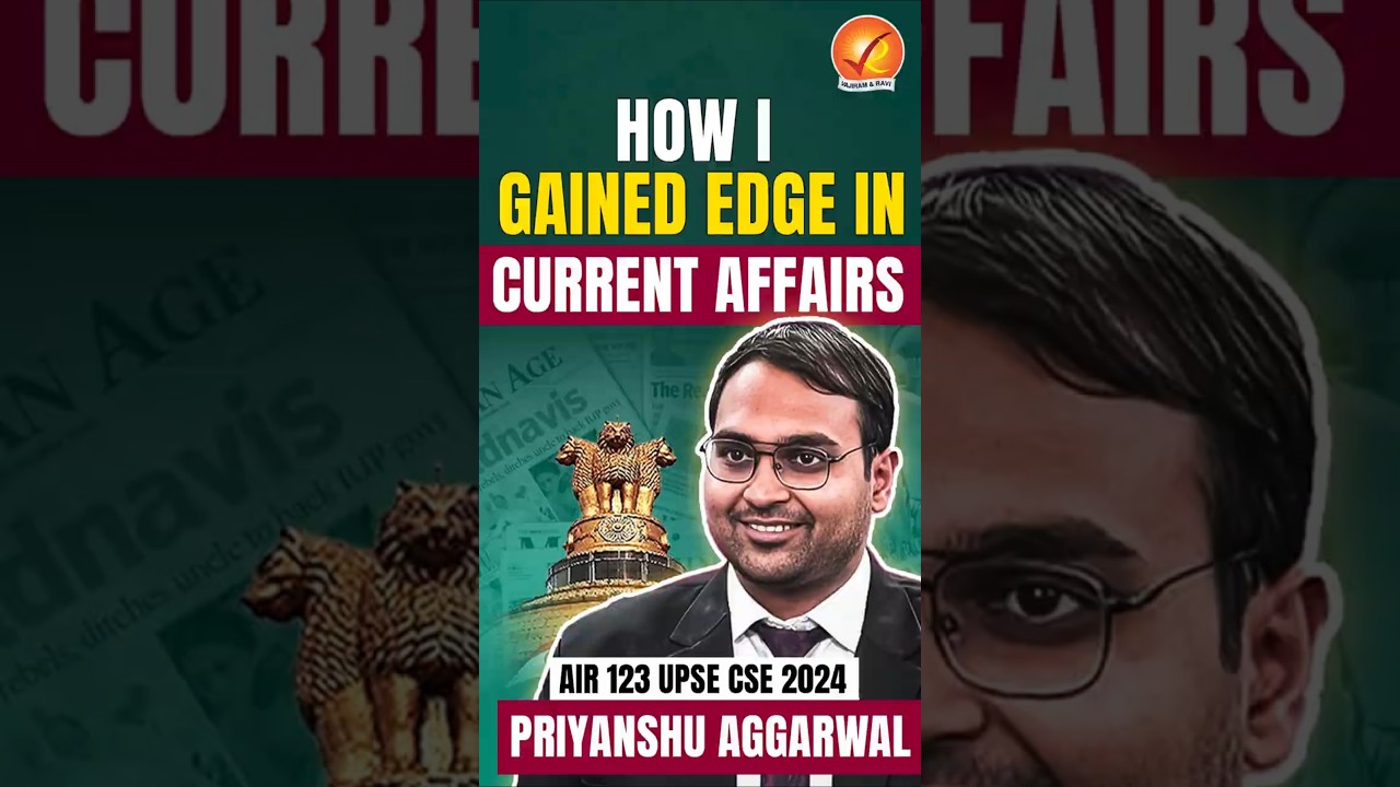 UPSC CSE 2024 AIR 123 Priyanshu Agrawal: Success Tips