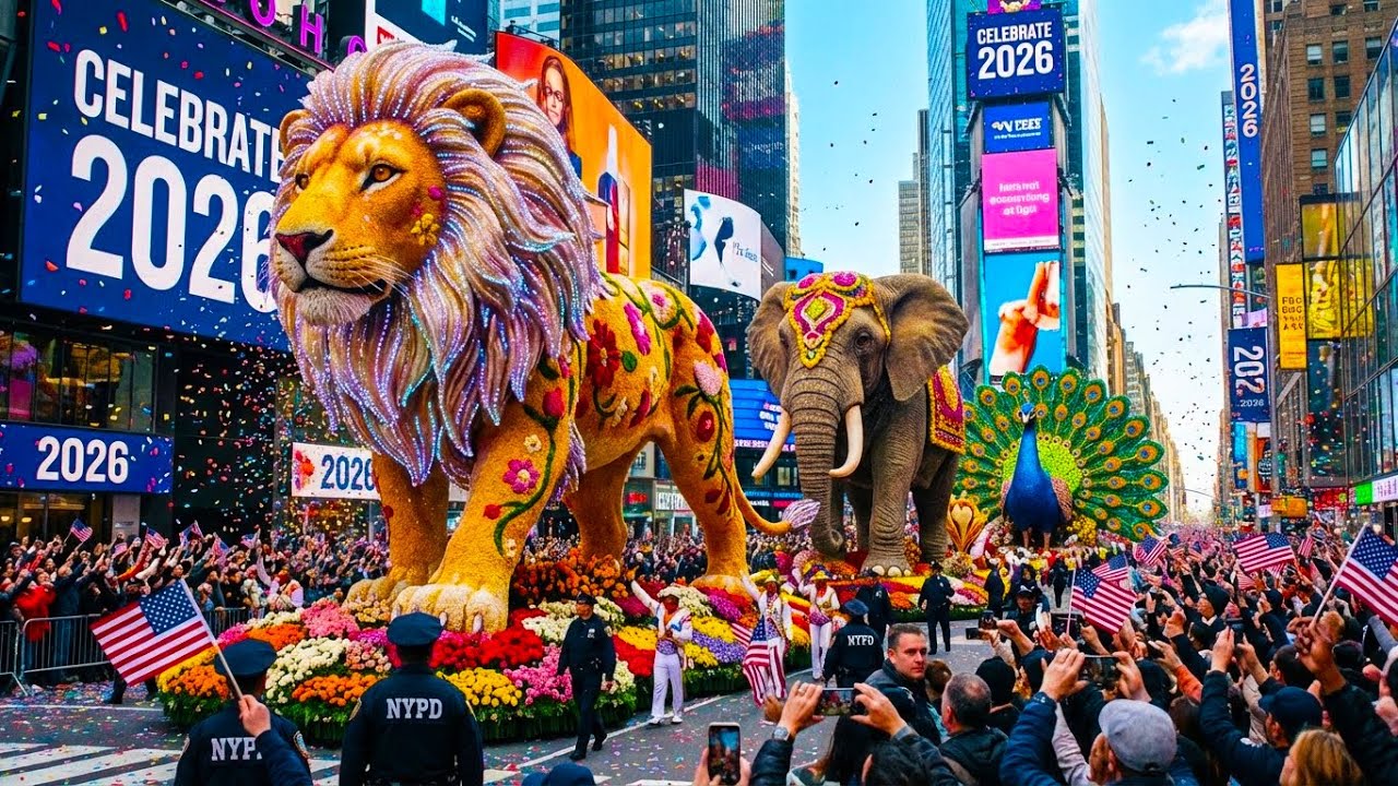 Rose Parade 2026: 50 Giant Animal Floats ๐ธ