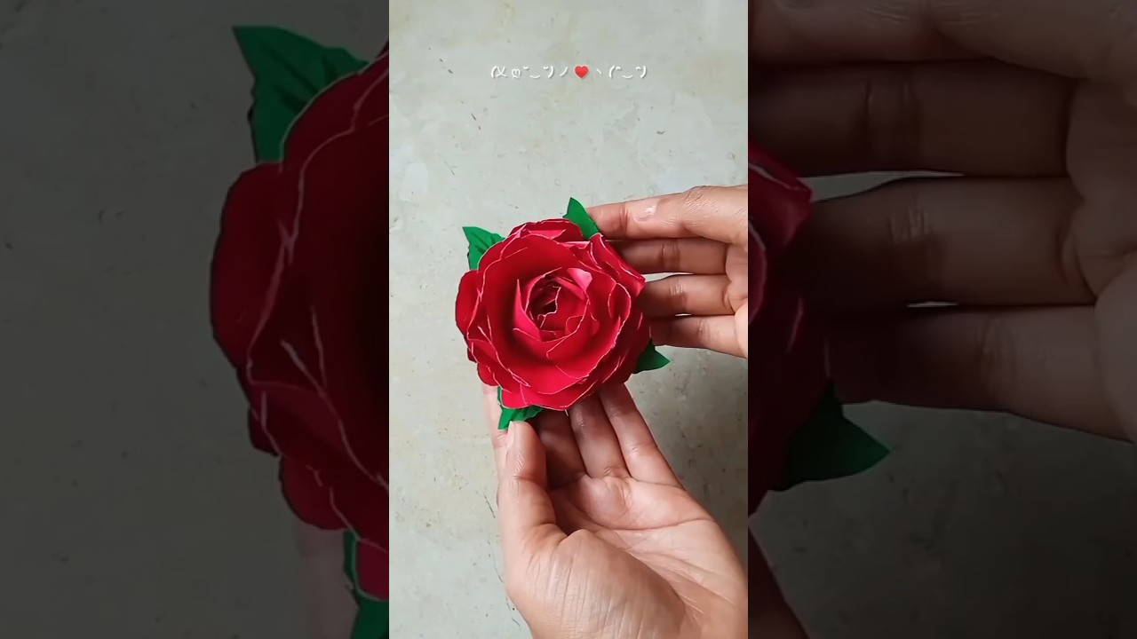 DIY Paper Rose Tutorial | Sugar Cubz