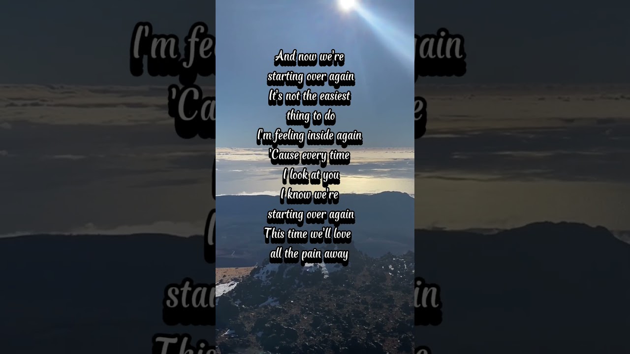 Starting Over Again by Natalie Cole 🎶