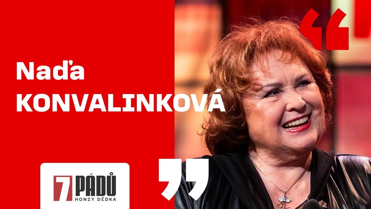 4. Naďa Konvalinková v talkshow 7 pádů Honzy Dědka 🎥