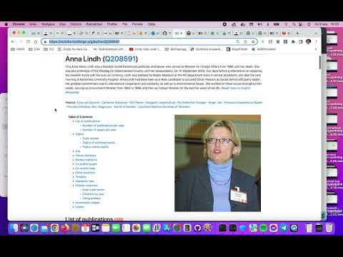 #Wikidata kopplingar #Dataportalen