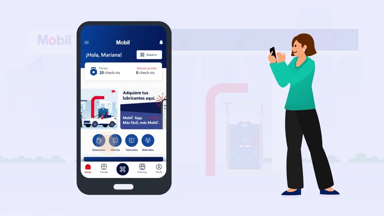 Fácil check-in con la App móvil 🚆