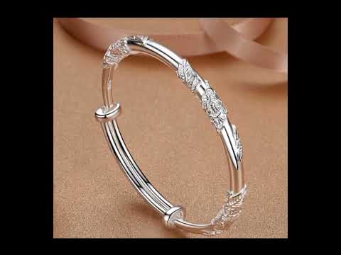 Traditional silver bracelet