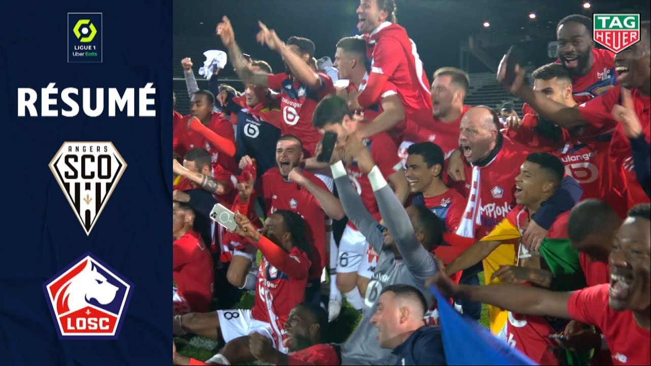 Résumé du Match Angers SCO 1-2 LOSC Lille | Moments clés de la Ligue 1 2020/2021 ⚽
