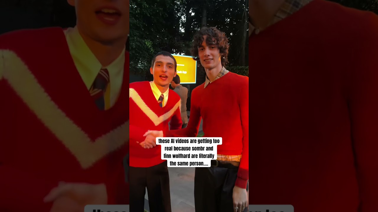 Are Sombr and Finn Wolfhard Really the Same Person? 🤔