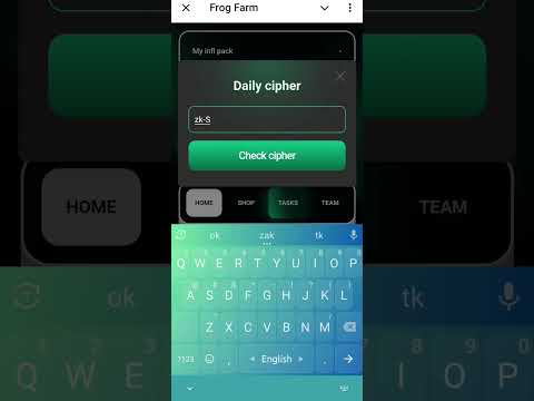 Frog Farm Daily Cipher Code| 3 December Frog Farm Code Today | #frog #crypto