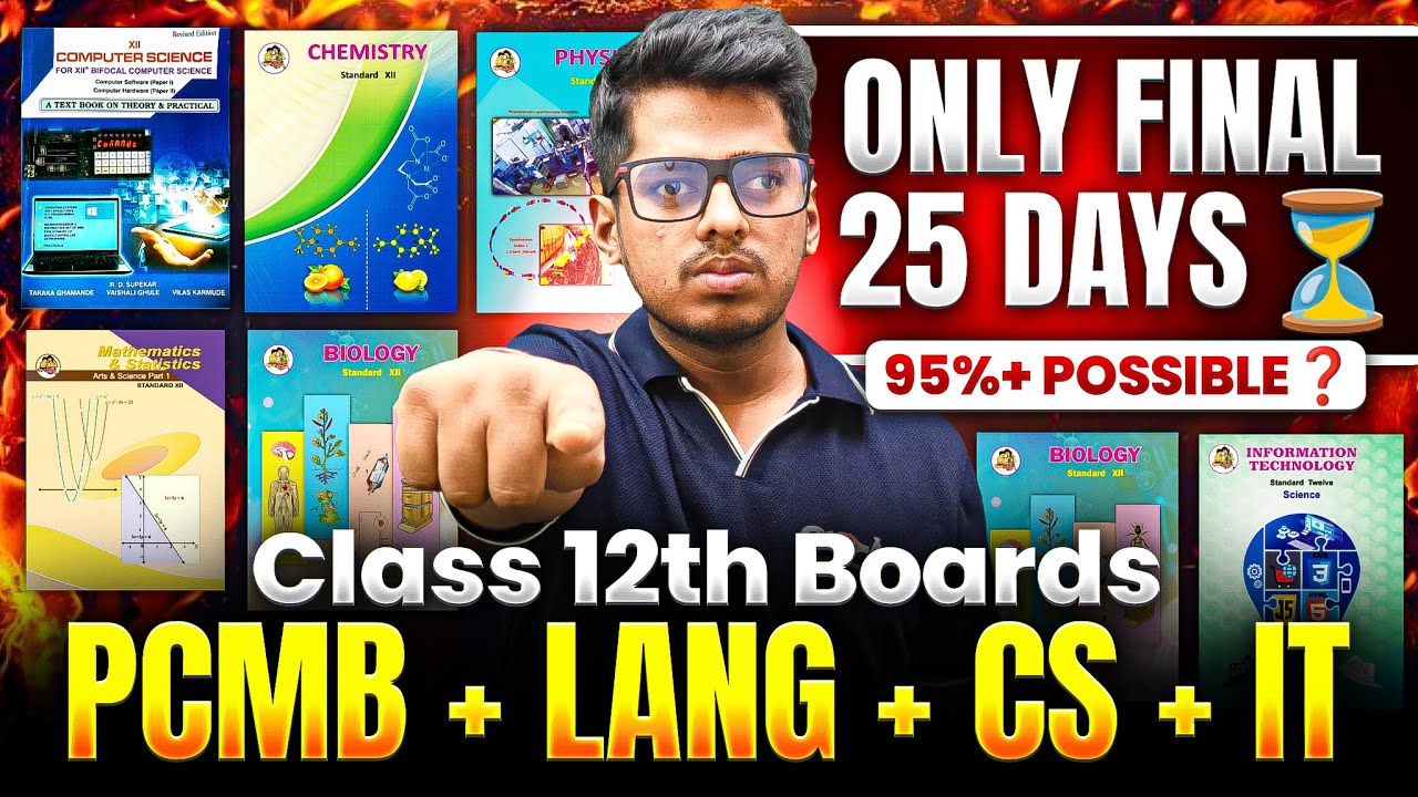 Last 25 Days Master Strategy for HSC 2025🔥