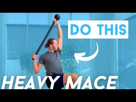 3 INCREDIBLE Heavy Steel Mace Exercises for Strength